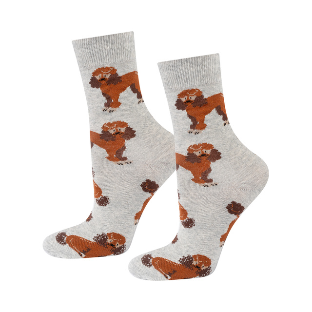 Calcetines caniche de hombre SOXO en lata 