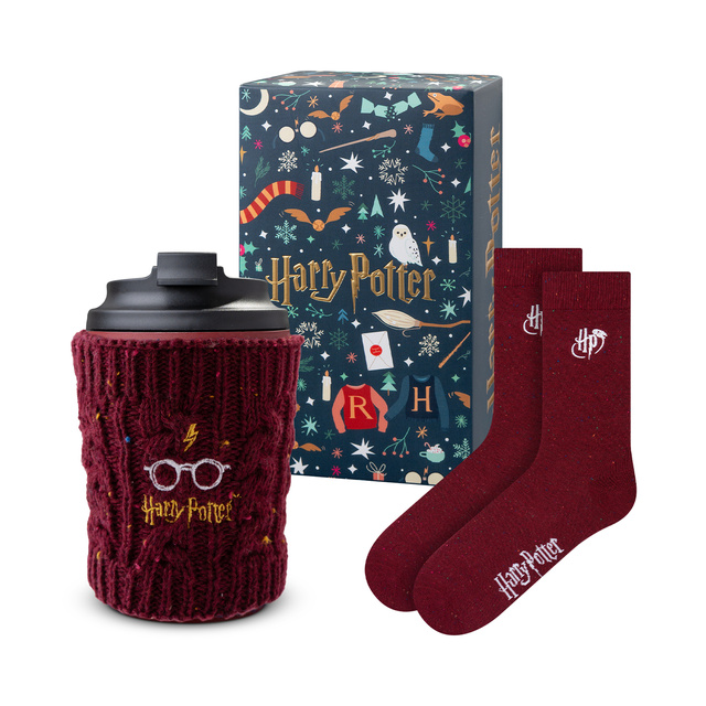 Set de Regalo Calcetines Harry Potter + Taza Térmica