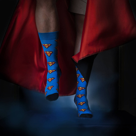 Calcetines de colores DC Comics Superman