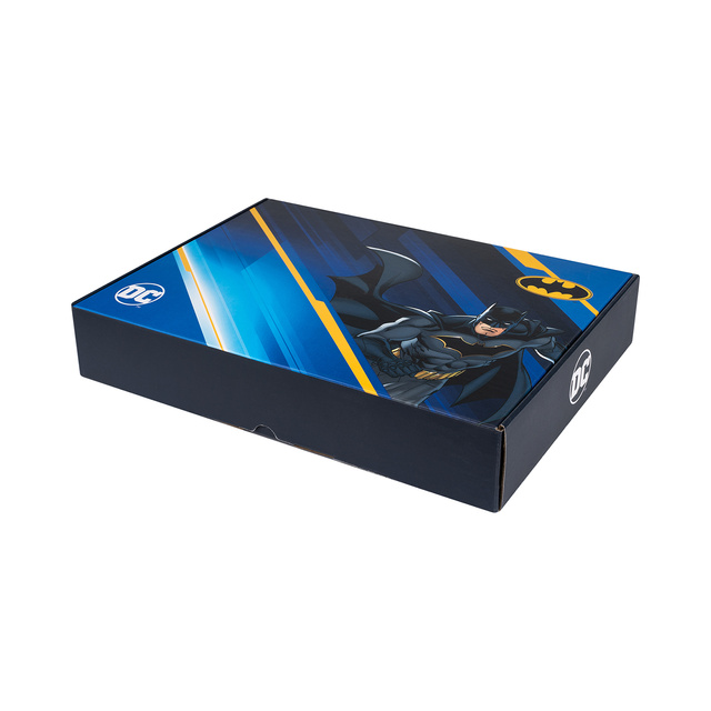 Set de 1x calcetines de colores SOXO Batman para hombre y 1x zapatillas Batman para hombre 