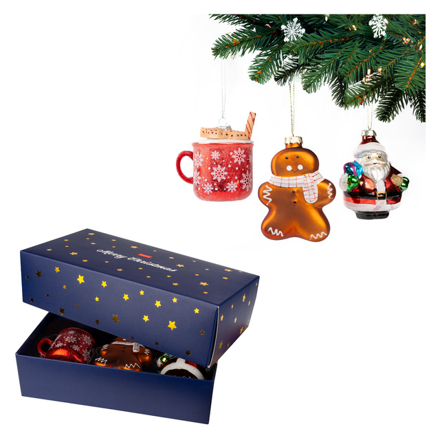 Set de 3 Bombas de Navidad Soxo 