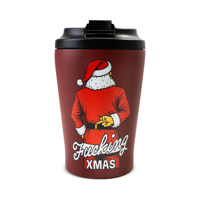 Set de Calcetines Papá Noel Travieso + Taza Térmica