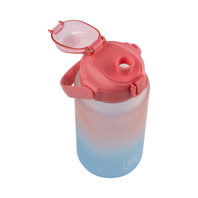 Botella de agua 1,5L rosa y azul | BPA free