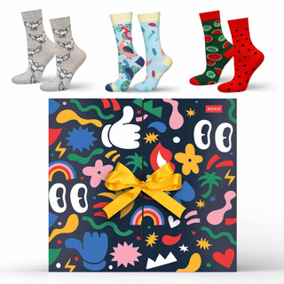Calendario de Adviento con Calcetines 12-Pack
