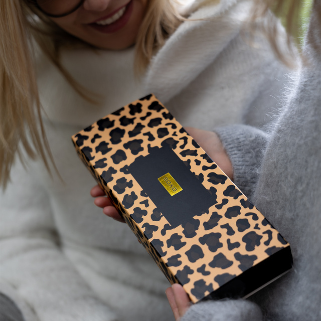 Calcetines de mujer SOXO Leopard classic en paquete - 3 pares