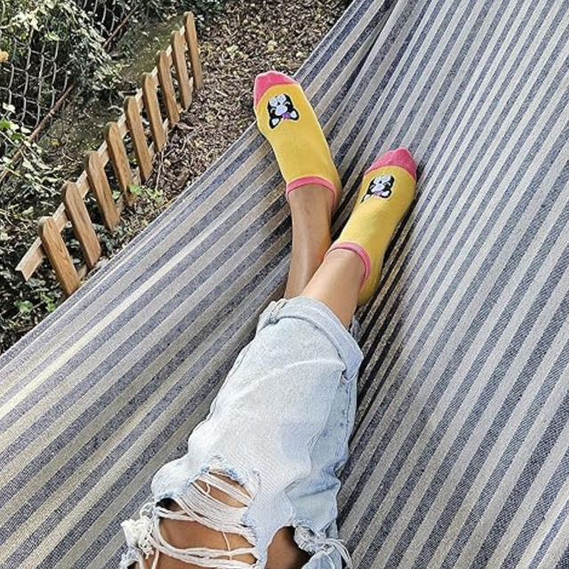 Set de 5 perros de colores para pies de mujer SOXO