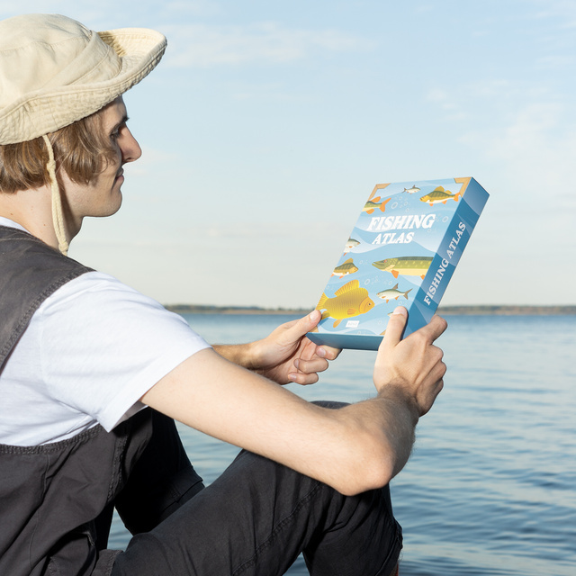 Calcetines Coloridos para Hombre SOXO Atlas de Pesca - 4 Pares