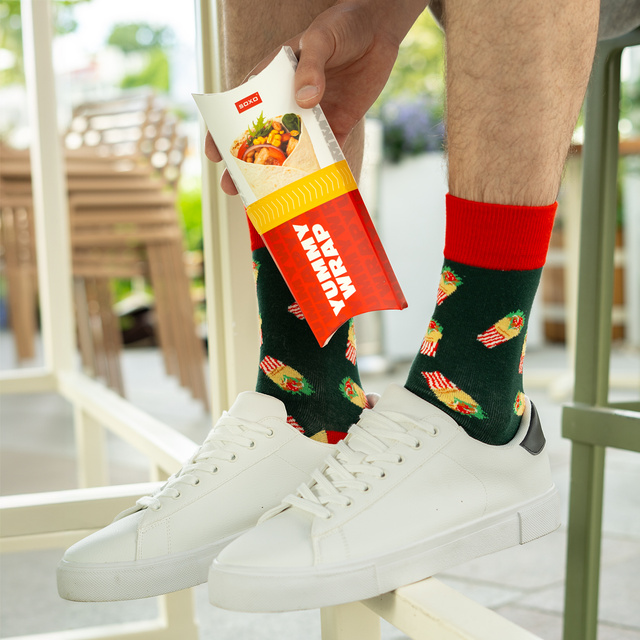Calcetines envolventes de hombre SOXO en pack -2 pares