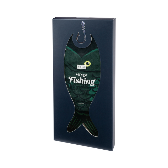 Calcetines de hombre SOXO Let's go fishing en paquete