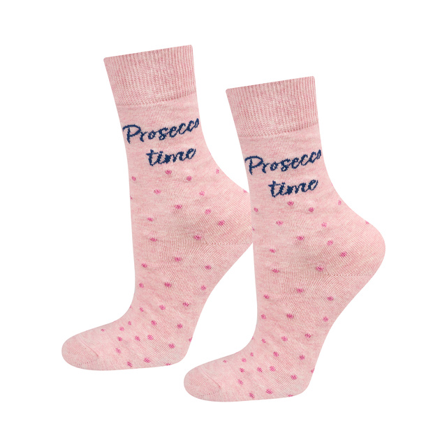 Juego de 2 calcetines de mujer SOXO alegre Prosecco en una botella un regalo para ella