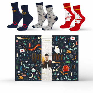 Calendario de Adviento con CalcetinesHarry Potter  12-Pack