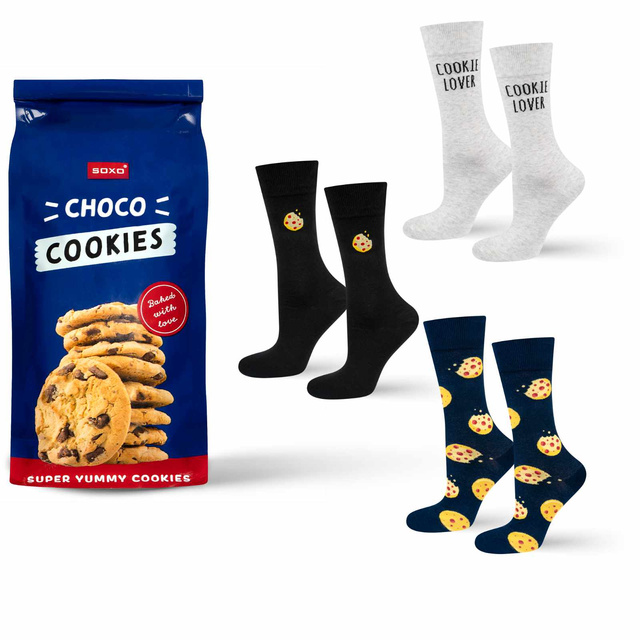 Lote de 3 calcetines SOXO para hombre en un paquete