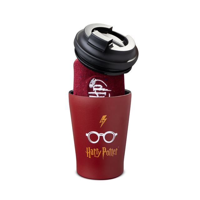 Set de Regalo Calcetines Harry Potter + Taza Térmica