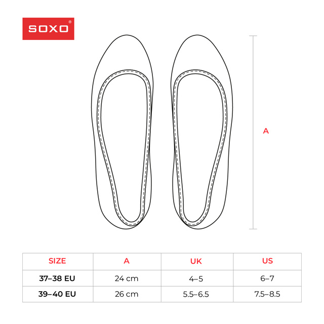 Zapatillas de mujer SOXO 