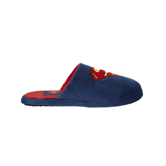 Juego de 1 calcetines de colores SOXO Superman y 1 pantuflas de Superman para hombre