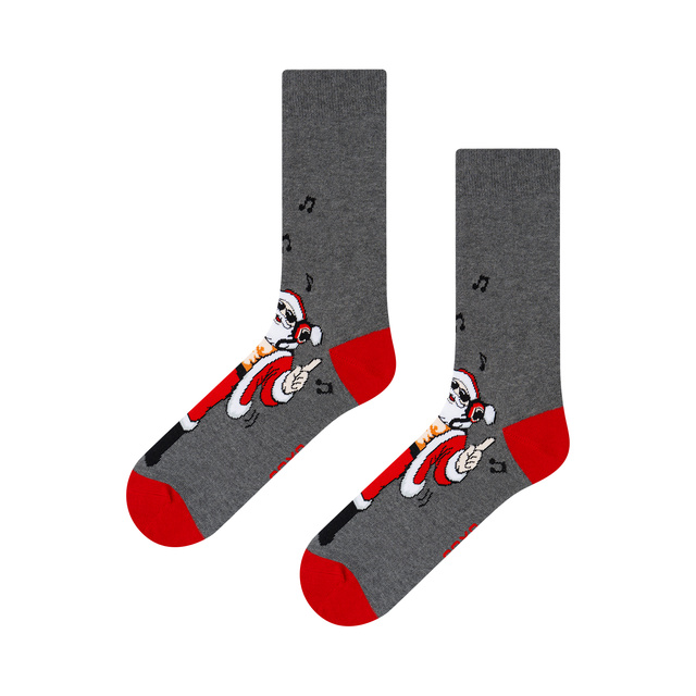 Calcetines Papá Noel Travieso DJ pack de 3 pares