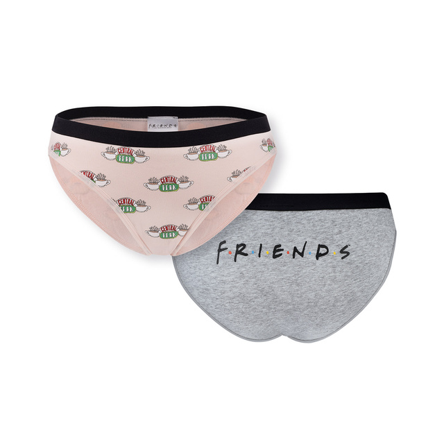 2x Braguitas de colores para mujer SOXO | Amigos | perfecto para un regalo para ella
