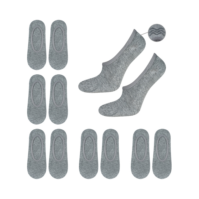 Set de 6x calcetines de hombre Classic SOXO grises