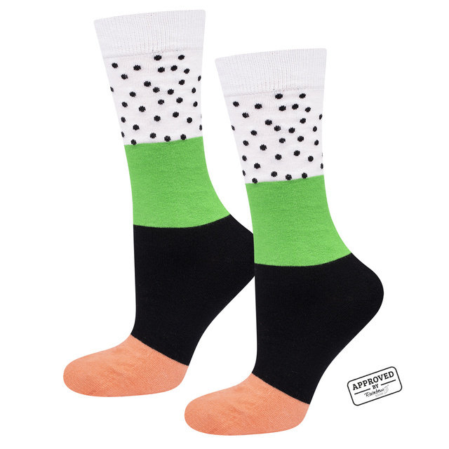 Juego de 3x calcetines de mujer de hombre Colorful SOXO sushi