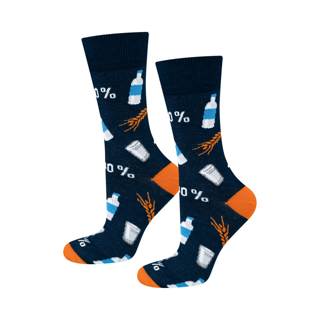 Juego de 3 calcetines coloridos para hombre SOXO GOOD STUFF Vodka 