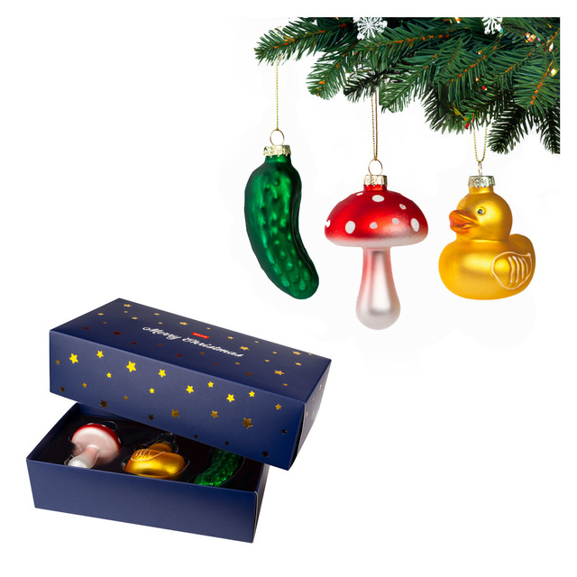 Set de 3 Bombas de Navidad Soxo 