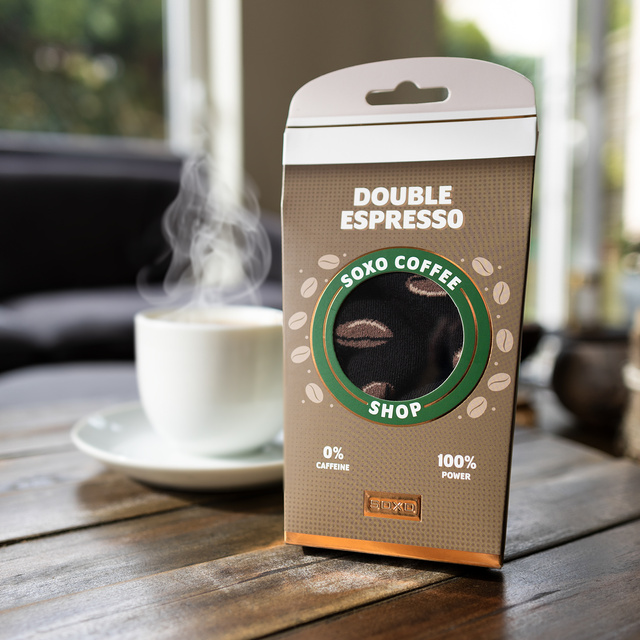 Calcetines de mujer Soxo espresso