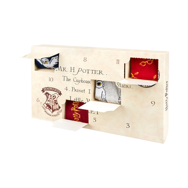 Calendario de Adviento Harry Potter Lote de 6 calcetines de mujer SOXO
