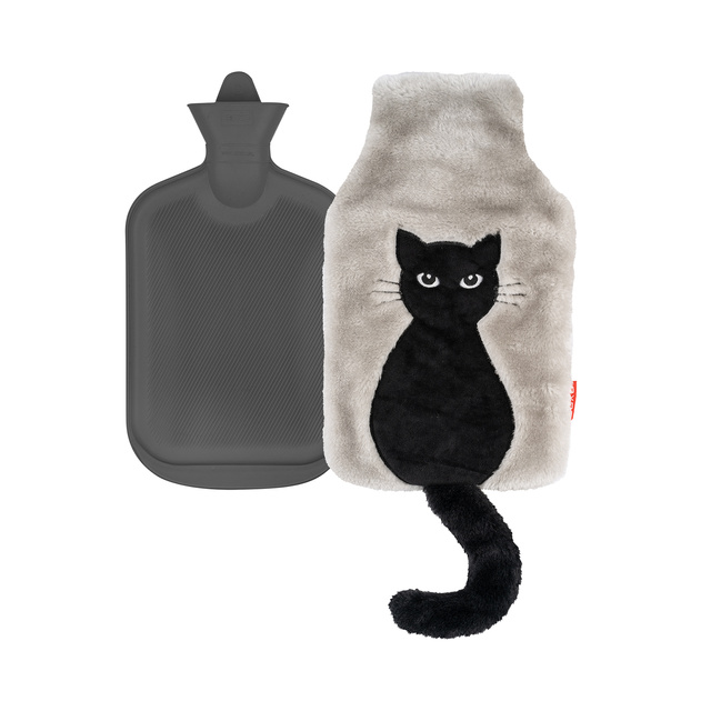 Bolsa de agua caliente gato con cola SOXO 1,8 L