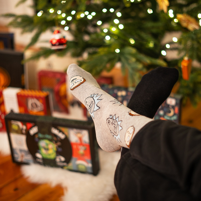 Calendario de Adviento Rick and Morty Lote de 6 calcetines de hombre SOXO