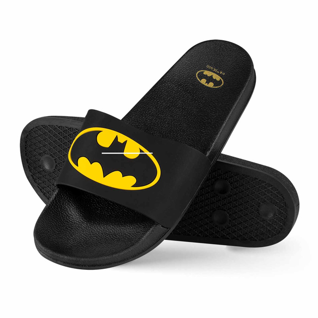 Chanclas de playa para mujer y hombre.SOXO Batman | Perfecto para unas vacaciones en la playa y una piscina | Goma