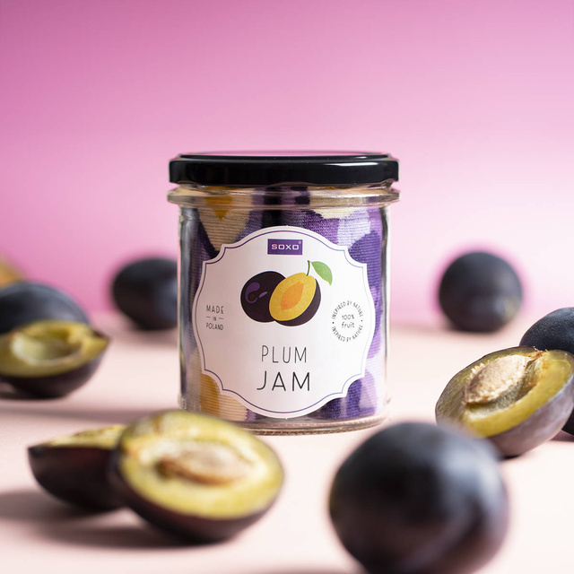 SOXO GOOD STUFF calcetines de mujer plum jam un frasco