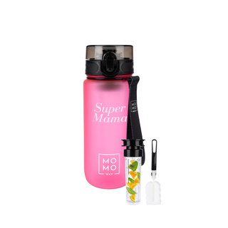 Botella de agua 1,5L rosa y azul | BPA free