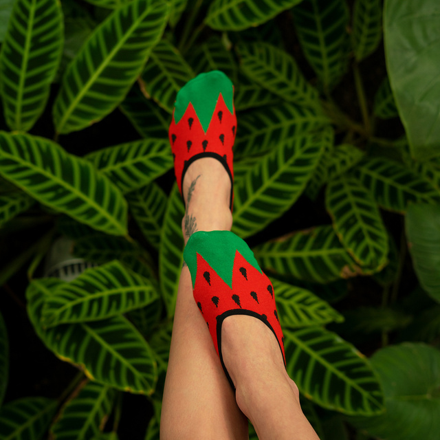 Juego de 6 calcetines de mujer Colorful SOXO, calcetines de algodón