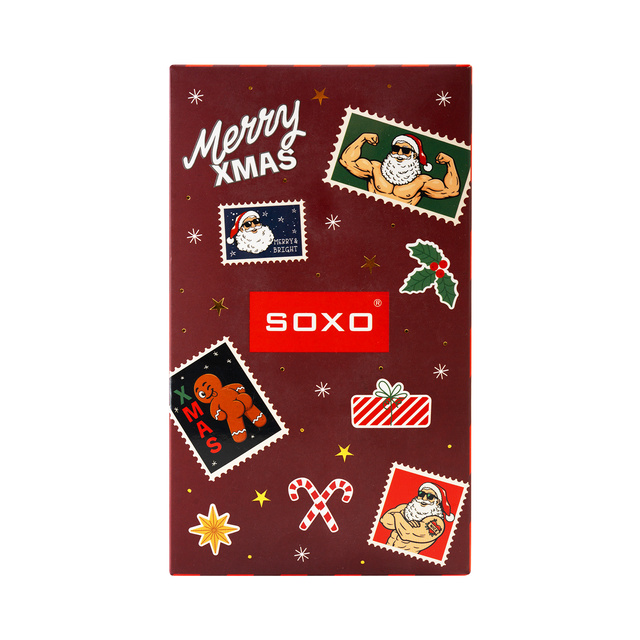 Set de Calcetines Papá Noel Travieso + Taza Térmica