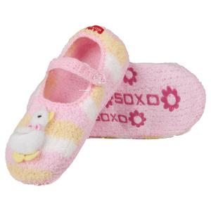 Zapatillas de mujer de felpa SOXO con abs - "Pato"