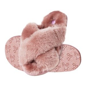 Zapatillas de mujer de piel de oveja SOXO rosa