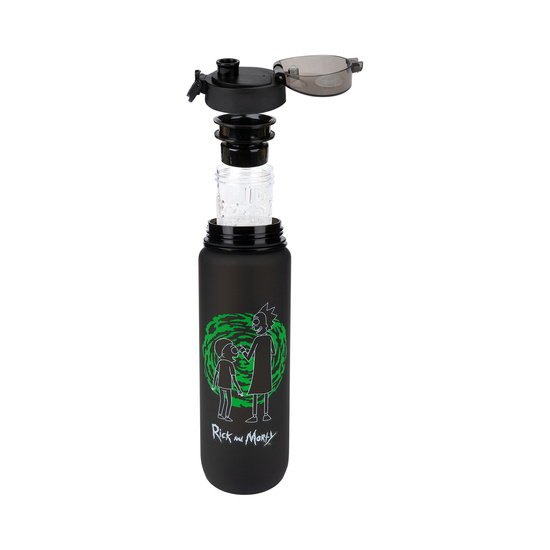 Botella de agua 1L verde | duradera y práctica | BPA free | Tritan