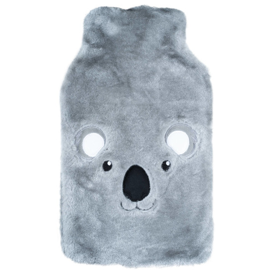 Botella de agua caliente gris SOXO calentador koala