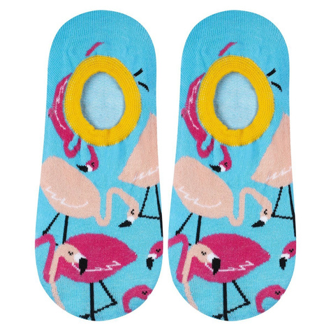 Calcetines coloridos de mujer SOXO para bailarinas con silicona en flamencos