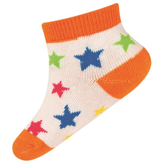 Calcetines de bebé SOXO de colores con estrellas