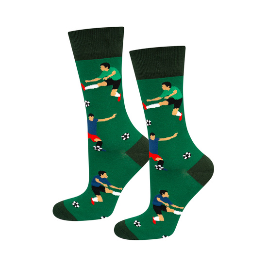 Calcetines de colores para hombre SOXO Football - 3 pares 