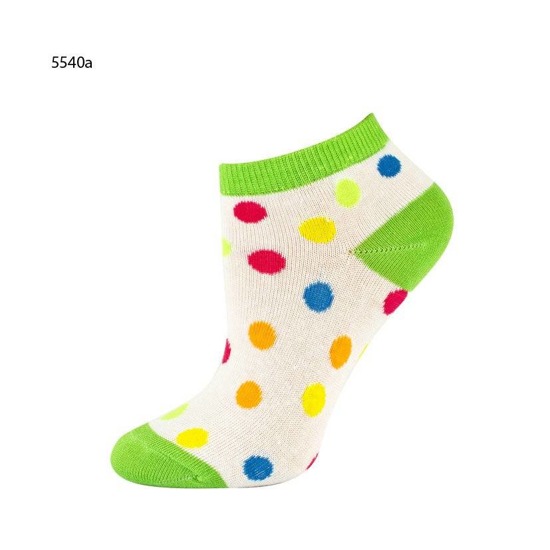 Calcetines de los pies femininos SOXO dibujos de colores