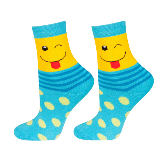Calcetines infantiles SOXO caras felices