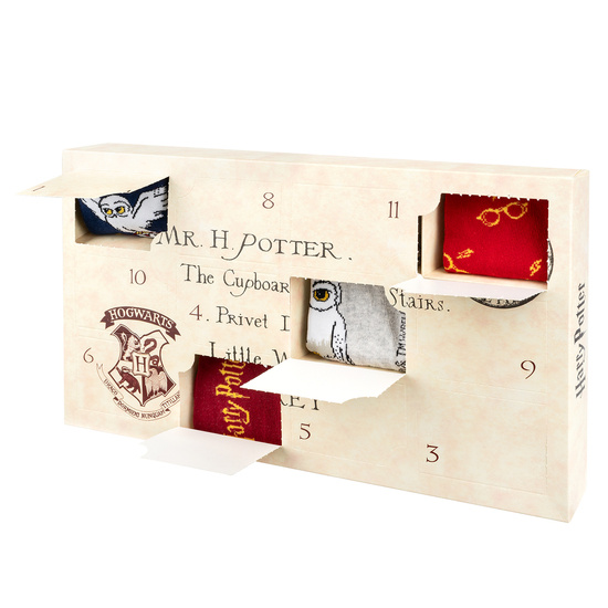 Calendario de Adviento Harry Potter Lote de 6 calcetines de mujer SOXO