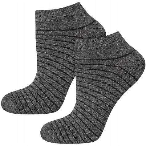 Calzados de hombre SOXO - gris con rayas negras