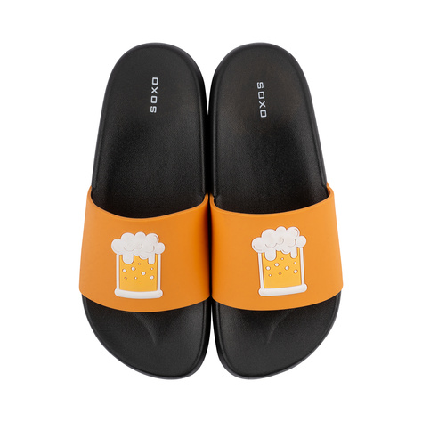 Chanclas de playa para mujer y hombre.SOXO Beer | Perfecto para unas vacaciones en la playa y una piscina | Goma