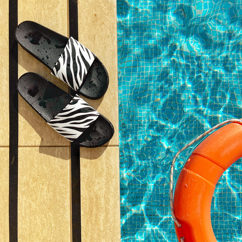 Chanclas de playa para mujer y hombre.SOXO | Perfecto para unas vacaciones en la playa y una piscina | Goma