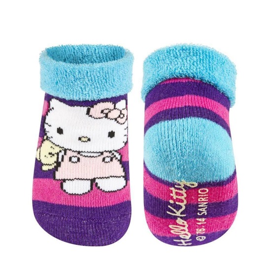 Coloridos calcetines de bebé SOXO Hello Kitty hechos de ABS
