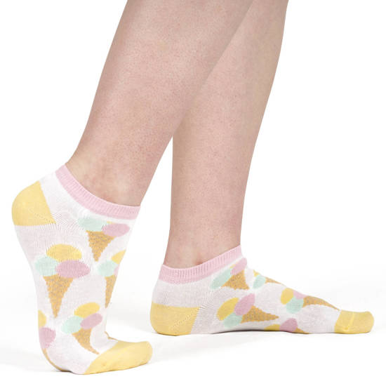 Coloridos calcetines de helado SOXO GOOD STUFF para mujer
