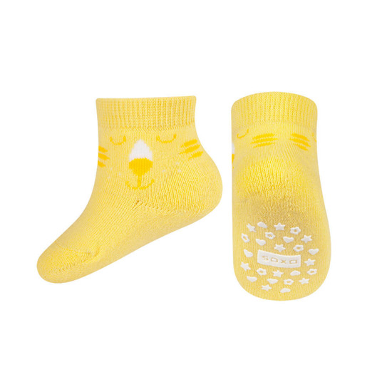 SOXO calcetines para bebés con león-cara con ABS